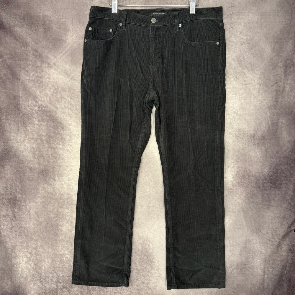 Banana‎ Republic Pants Mens 31x30 Red Corduroy Vintage Straight Pima Cotton